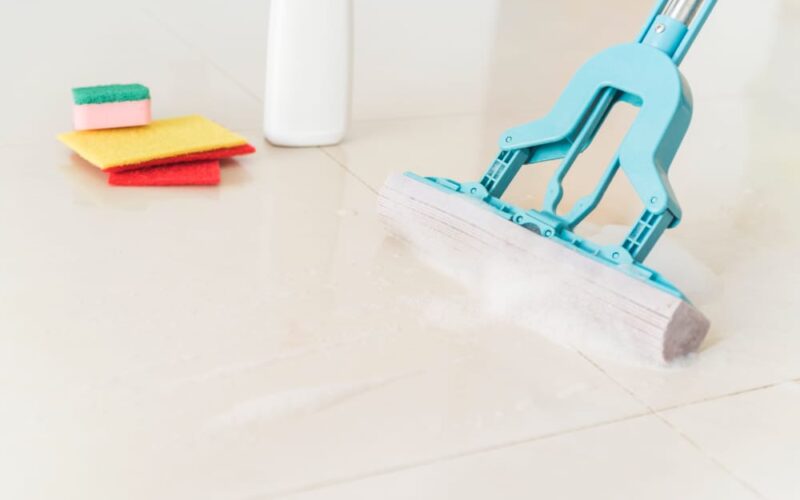 floor cleaning - New Single Image wet floor cleaning